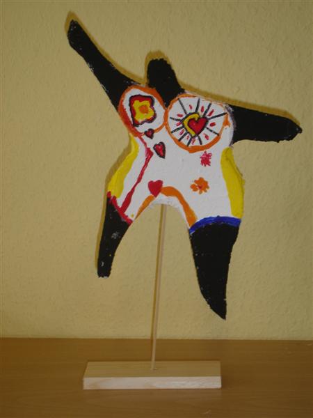 Niki de Saint Phalle  Nanas_Klasse6_JanderStammet 6
